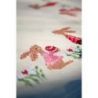 Borduurpakket dekservet paaskonijnen in tulpentuin Vervaco PN-0190811