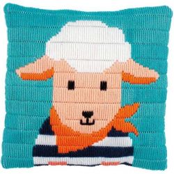 Borduurpakket spansteekkussen lammetje Vervaco PN-0191637