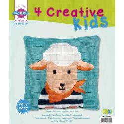 Borduurpakket spansteekkussen lammetje Vervaco PN-0191637