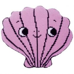 Borduurpakket Kruissteekvormkussen met rug Eva M Schelp Vervaco PN-0199823