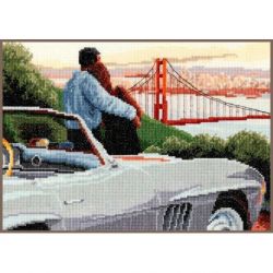 Borduurpakket Nostalgisch uitzicht Vervaco PN-0145594