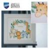 Borduurpakket geboortetegel jungledieren Vervaco PN-0197905
