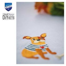 Borduurpakket dekservet Hondjes Vervaco PN-0184979