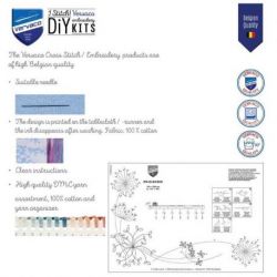 Borduurpakket dekservet Hondjes Vervaco PN-0184979