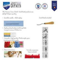 Smyrna Knoopkleed Papegaaien in de jungle Vervaco PN-0194227