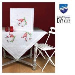 Borduurpakket dekservet Kerstkabouters Vervaco PN-0198673