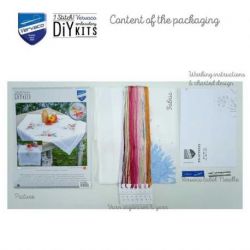 Borduurpakket dekservet Tropische bloemen Vervaco PN-0199242