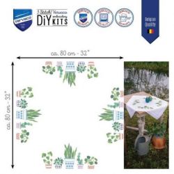 Borduurpakket dekservet Kamerplanten Vervaco PN-0199685