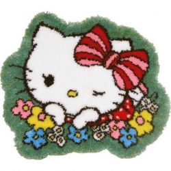 Smyrna Knoopkleed Hello Kitty Flower Cuteness Vervaco PN-0205257