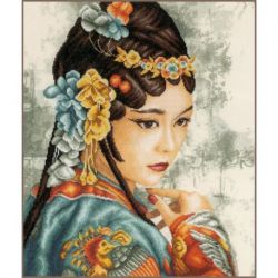 Borduurpakket Phoenix thoughts LanArte PN-0201449