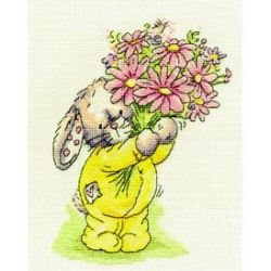 Borduurpakket Somebunny to Love - Handpicked with Love DMC BL027/51