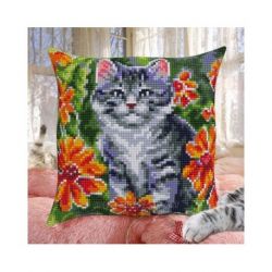 Kussen uittel borduurpakket I Hid Collection d'Art-5479cc