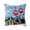 Kussen uittel borduurpakket Winter Holidays Collection d'Art-5491cc