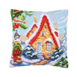 Kussenborduurpakket Fairy Cottage-Collection d'Art-5244
