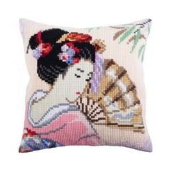 Kussenborduurpakket Beautiful Japanese-Collection d'Art-5316