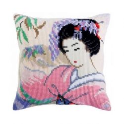 Kussenborduurpakket Japanese Love-Collection d'Art-5317