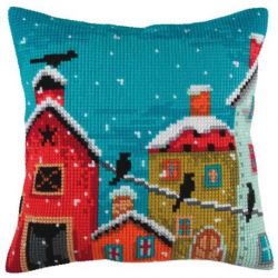 Kussenborduurpakket Winter Morning Collection d'Art-5350