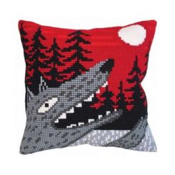 Kussenborduurpakket Singing at the Moon Collection d'Art-5410