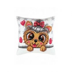 Kussenborduurpakket Yorkshire Terrier Collection d'Art-5434