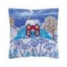Kussen borduurpakket Beautiful Winter Collection d'Art-5457