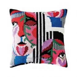 Kussen borduurpakket Spring Collection d'Art-5468