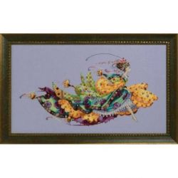 Borduurpatroon met speciale materialen Princess Elliana Mirabilia Designs-169s