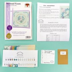 Vrij borduren pakket Cassandra Riley-Mermaid Kisses Bothy Threads-eca02