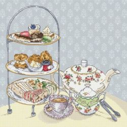 Borduurpatroon Afternoon tea Leti Stitch-l420