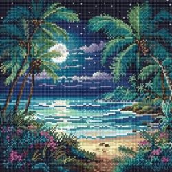 Borduurpatroon Night Paradise Leti Stitch-l450