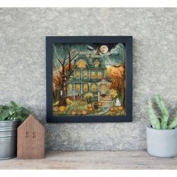Borduurpatroon Haunted House Leti Stitch-l490
