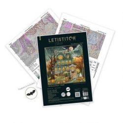 Borduurpatroon Haunted House Leti Stitch-l490