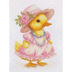 Borduurpakket The Flirty Duckling Luca-S-b1415