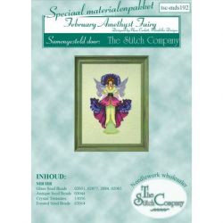 Patroon met speciale materialen February Amethyst Fairy Mirabilia Designs-192s
