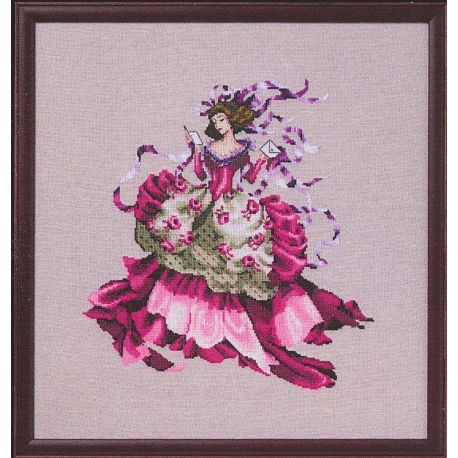 Borduurpatroon Pretty in Pink Mirabilia Designs-194