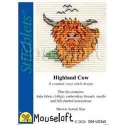 Borduurpakket Highland Cow Mouseloft-004-u03