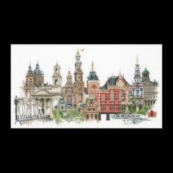 Borduurpakket Amsterdam Thea Gouverneur 450L