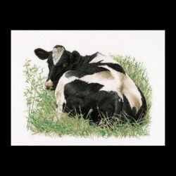 Borduurpakket Friese koe 1 Thea Gouverneur 452L
