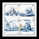 Borduurpakket Antieke tegels plaatsen Thea Gouverneur 484L
