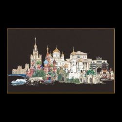 Borduurpakket Moskou Thea Gouverneur 510.05