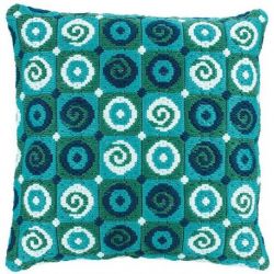 Borduurpakket spansteekkussen krullen Vervaco PN-0144020