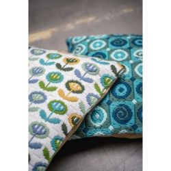 Borduurpakket spansteekkussen krullen Vervaco PN-0144020