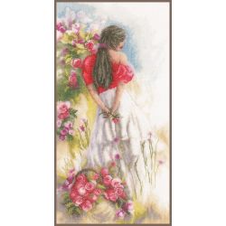 Borduurpakket In the fields LanArte PN-0178243