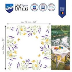 Borduurpakket dekservet Lavendel Vervaco PN-0201841
