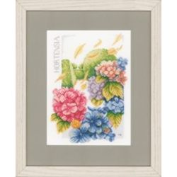 Borduurpakket Hortensias weelde Lanarte PN-0146539