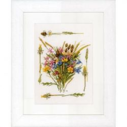 Borduurpakket Field Bouquet Lanarte PN-0148166