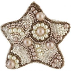 Kralenborduurpakket BP-180 broche Crystal Art Gingerbread Moma PN-0215566