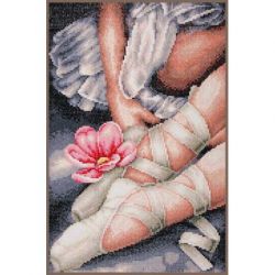 Diamond Painting meisje met bloemen Lanarte PN-0188130