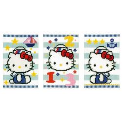 Wenskaart Hello Kitty - set van 3