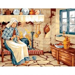 Borduurstramien bij de haard Royal Paris 9880132-00033