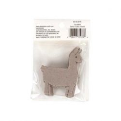 Wikkelkaartjes Lama-6 stuks Dimensions 72-75977